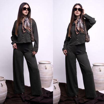 Conjunto de gamuza