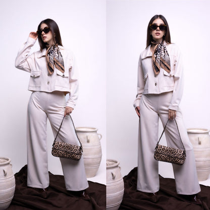 Conjunto de gamuza