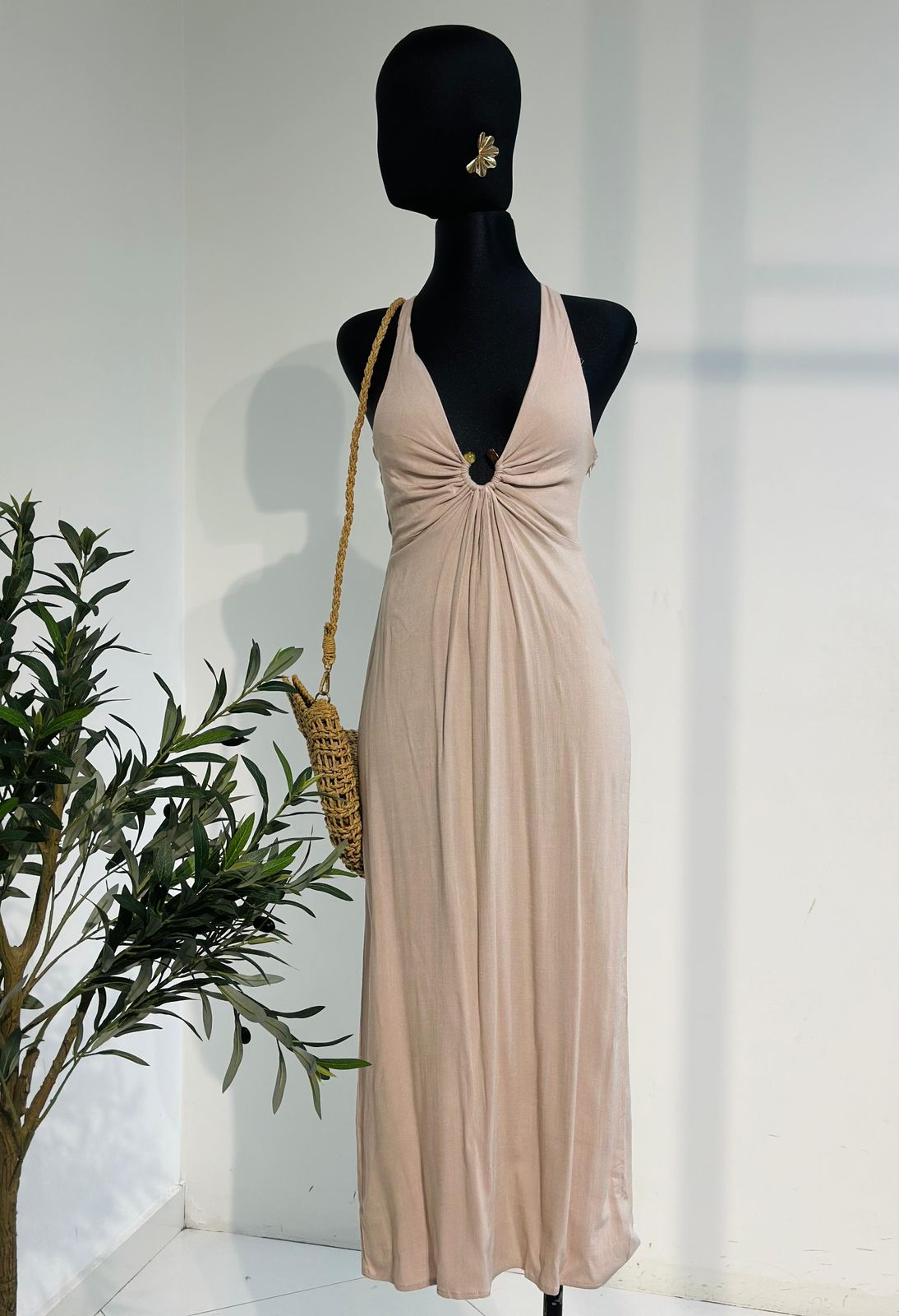 Vestido ligero de playa