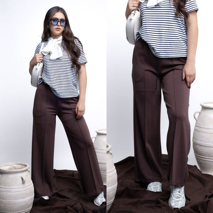 Pantalón de Algodón con Licra