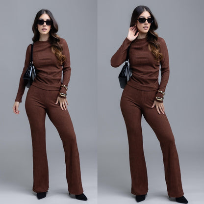 Conjunto Importado Flare & Plisado