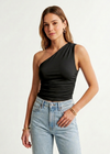 Blusa de un hombro