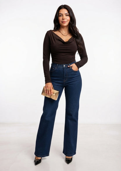 Blusa Cuello Cowl