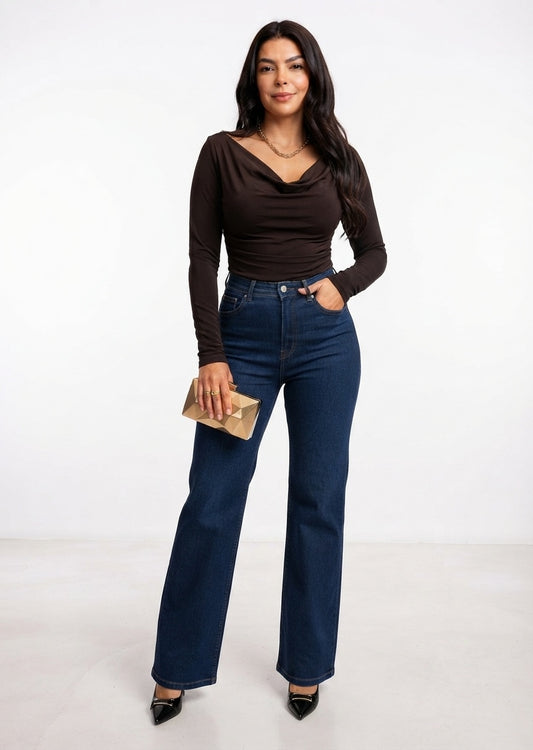 Blusa Cuello Cowl