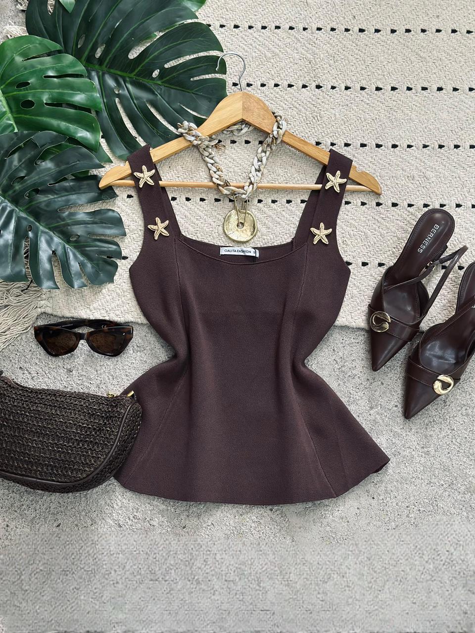 Blusa Detalle estrellas