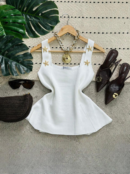 Blusa Detalle estrellas