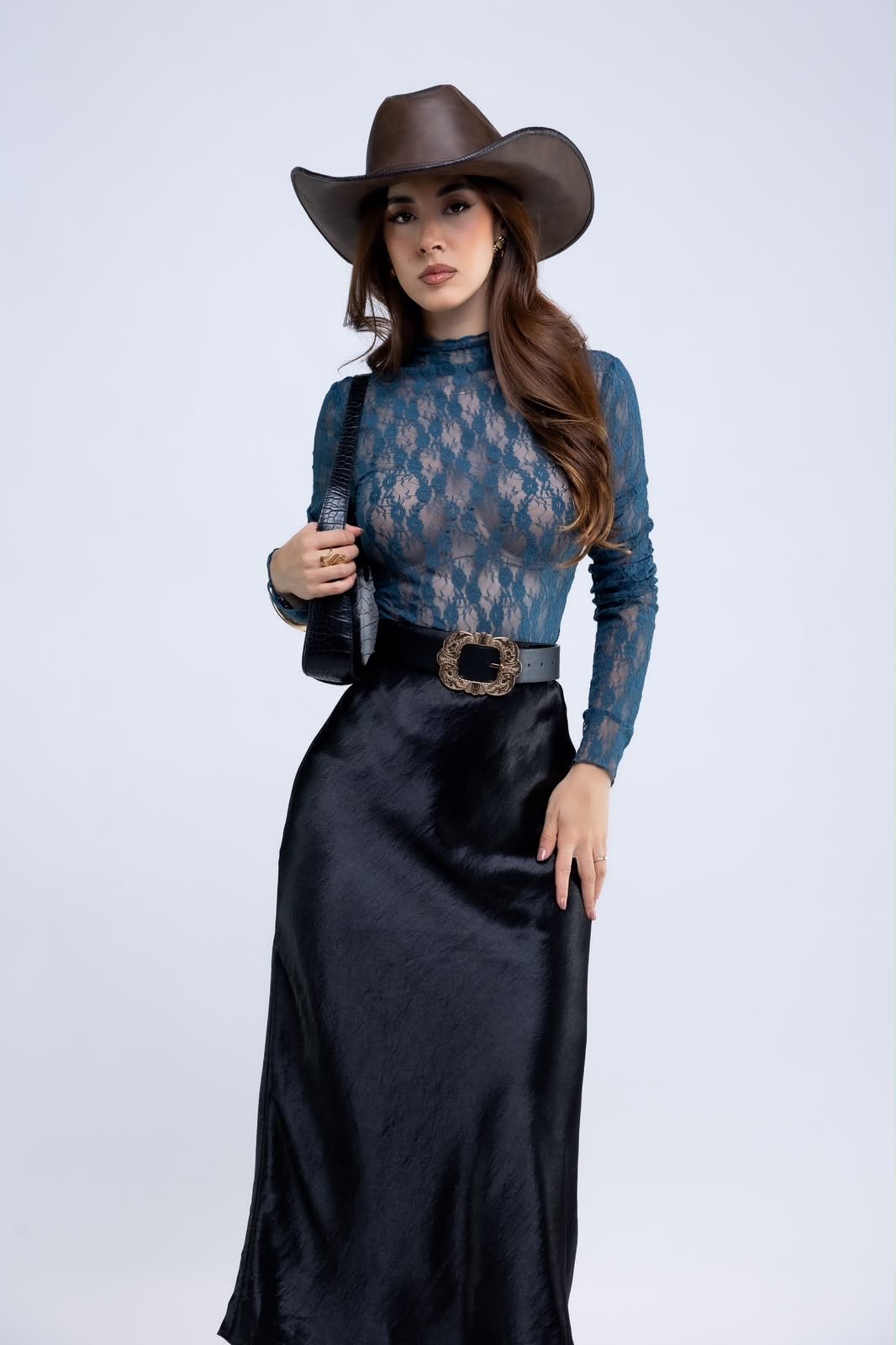 Blusa Encaje Transparencias