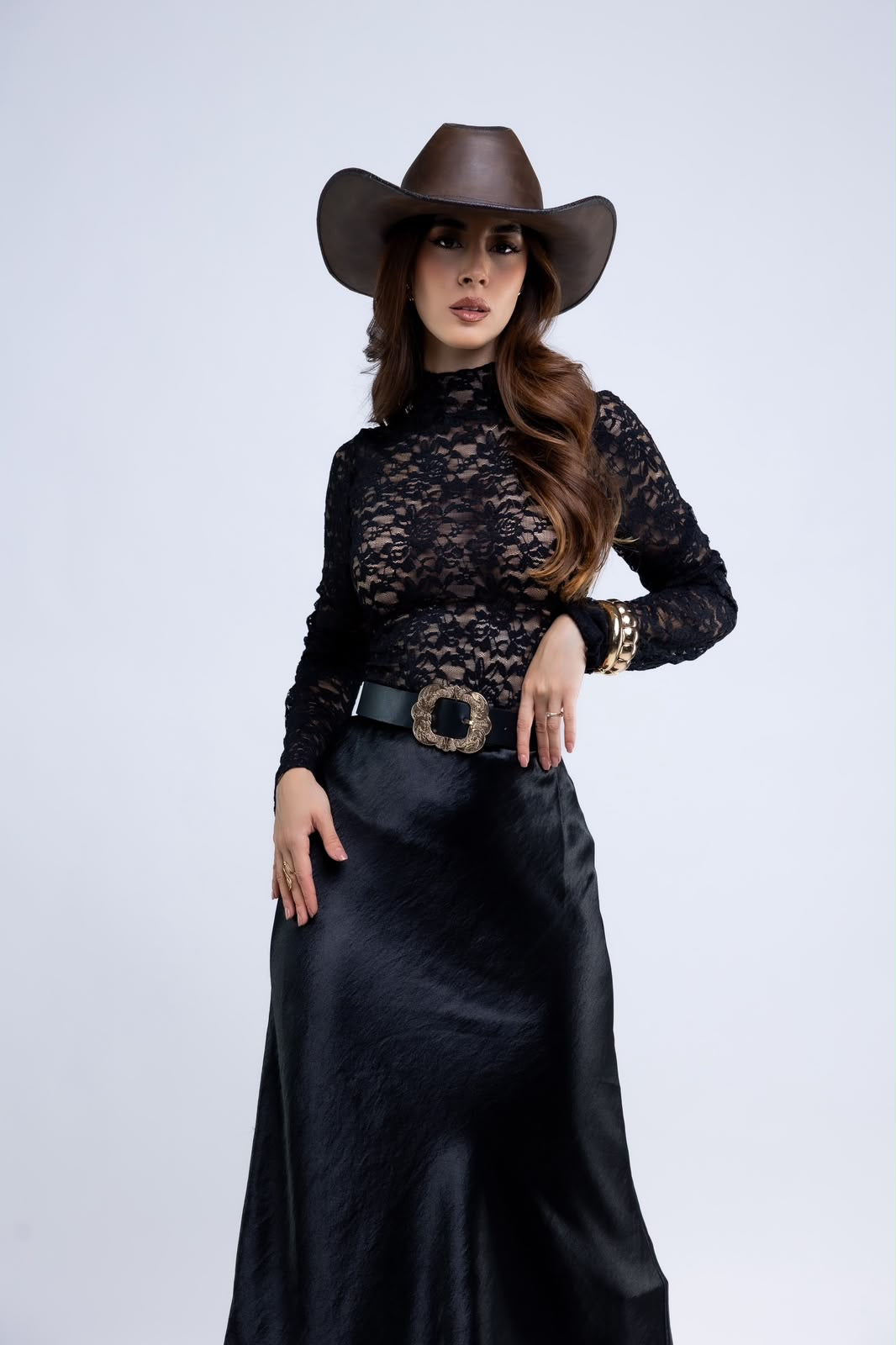 Blusa Encaje Transparencias