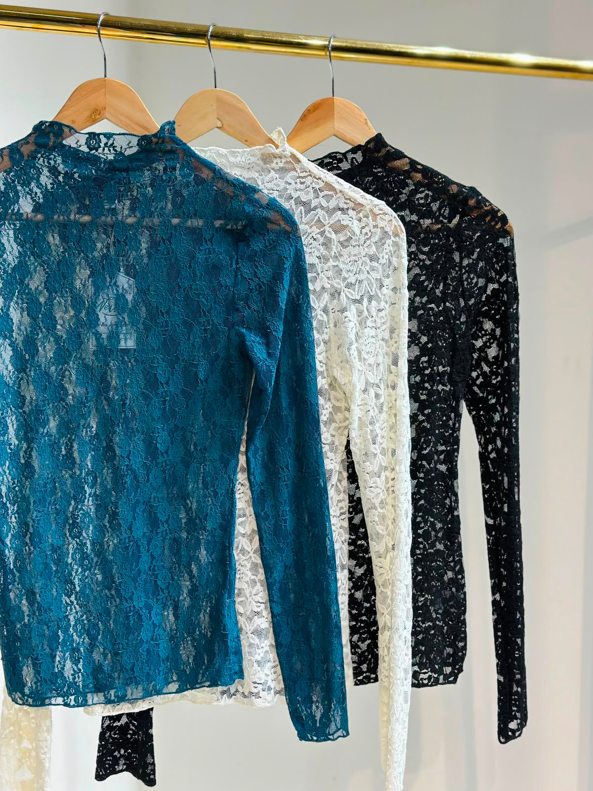 Blusa Encaje Transparencias