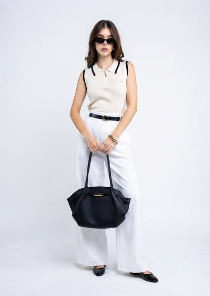 Blusa Tejida Zipper