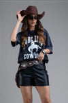 Playera Oversize Cowboy Style