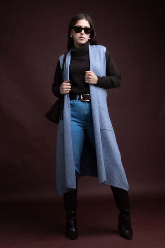 Chaleco Largo Elegante