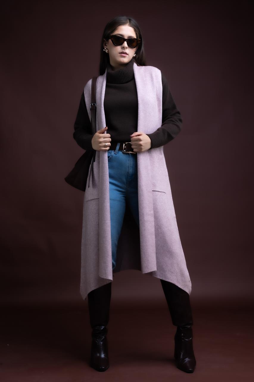 Chaleco Largo Elegante