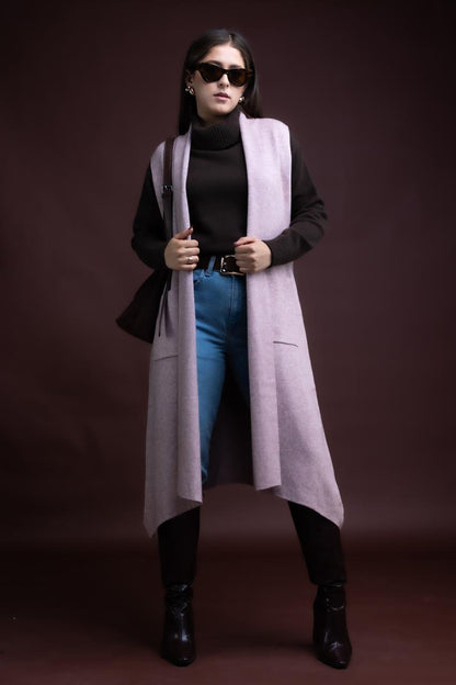 Chaleco Largo Elegante