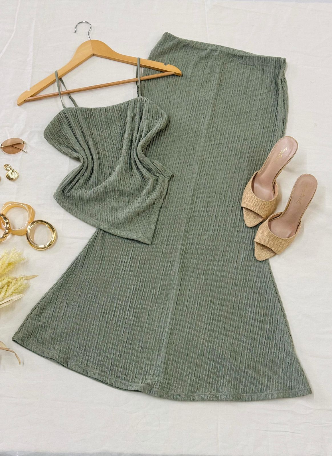 Conjunto Falda Larga