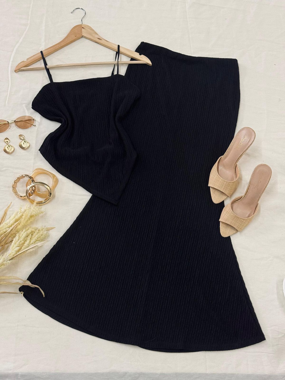 Conjunto Falda Larga