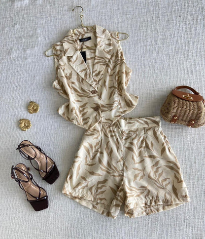 Set Estampado Tropical