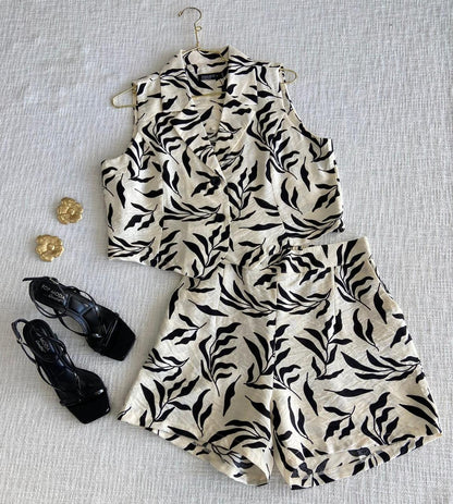 Set Estampado Tropical