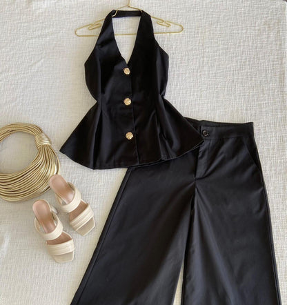 Conjunto Cuello Halter