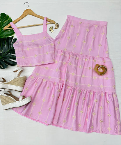 Set Falda con Olanes