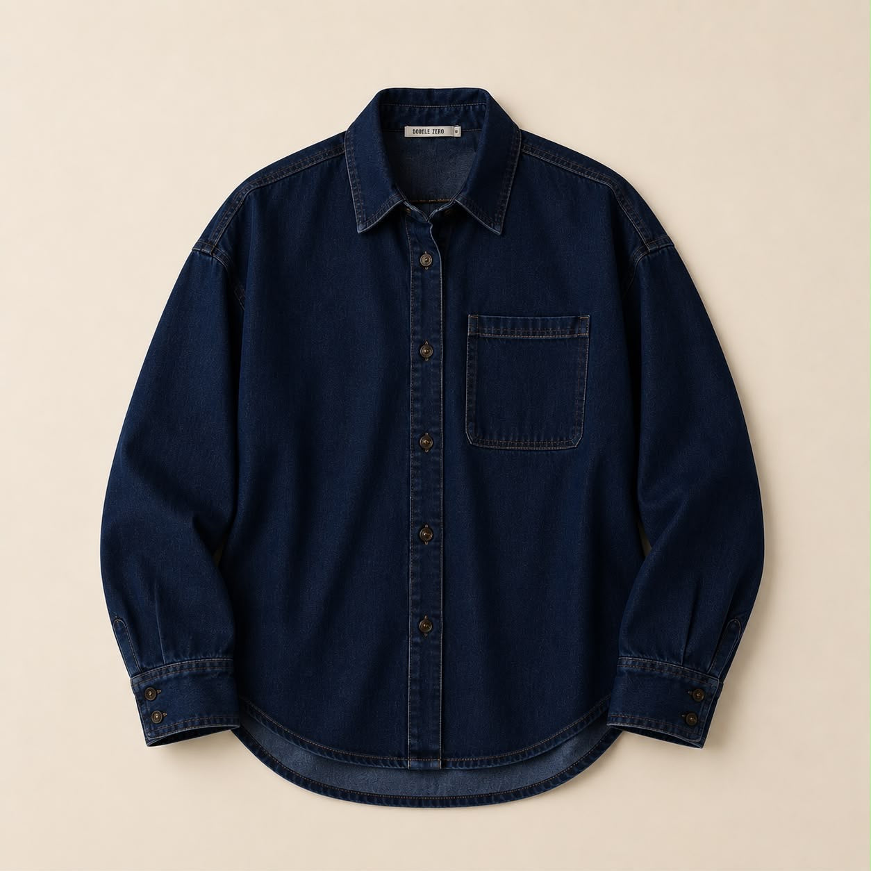 Sobrecamisa Denim Clásica