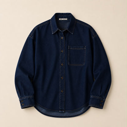 Sobrecamisa Denim Clásica