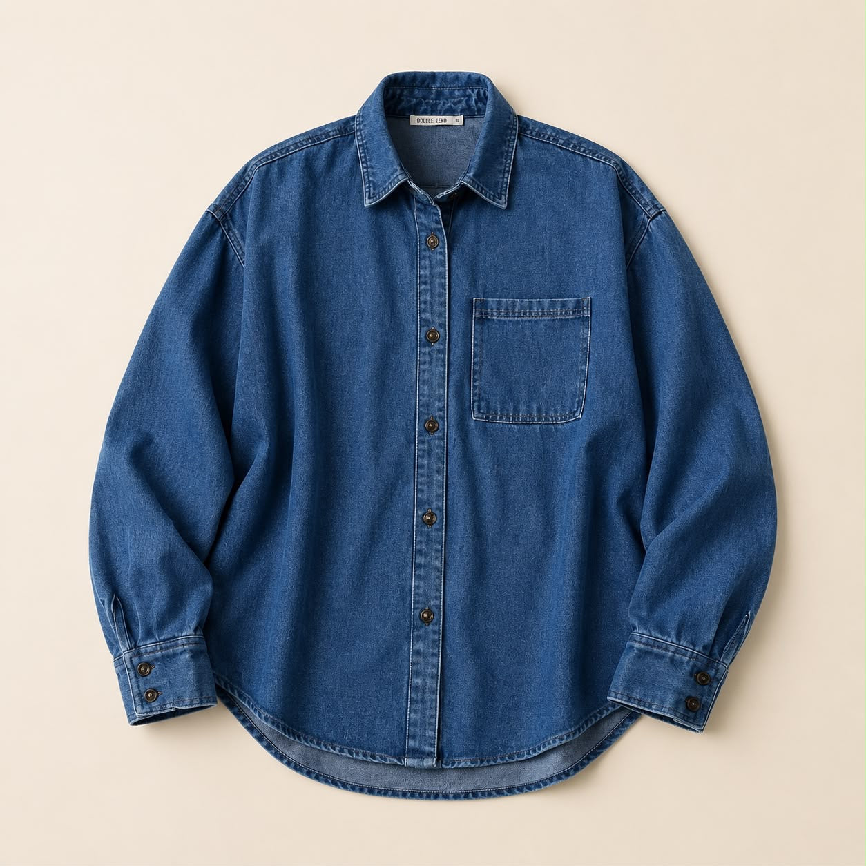 Sobrecamisa Denim Clásica