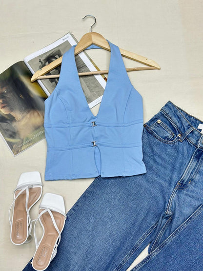 Blusa Halter