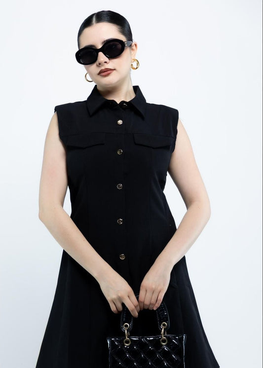 Vestido Botones al Frente