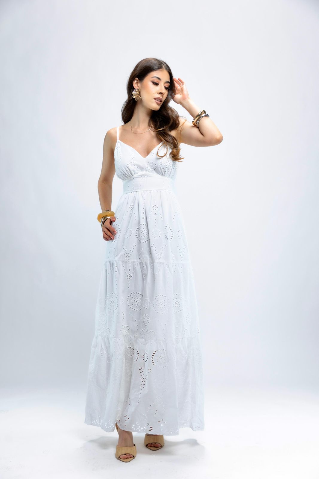 Vestido largo ligero