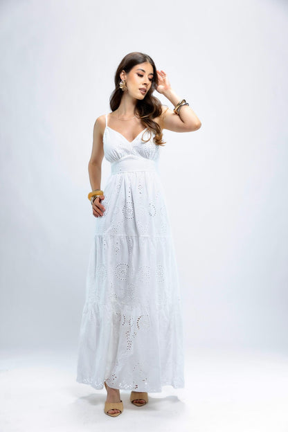 Vestido largo ligero