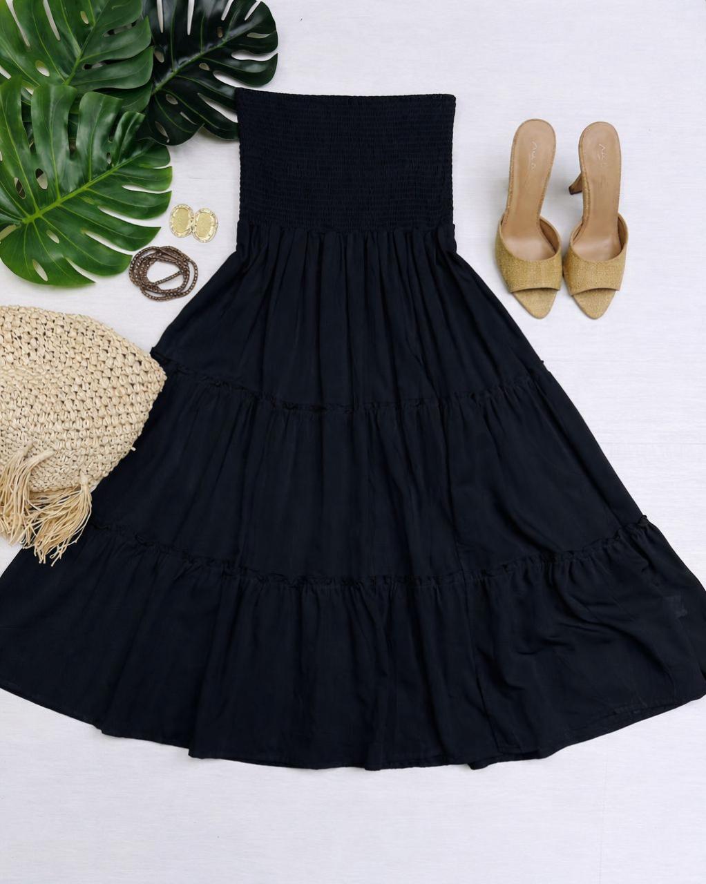 Vestido Corto Strapless